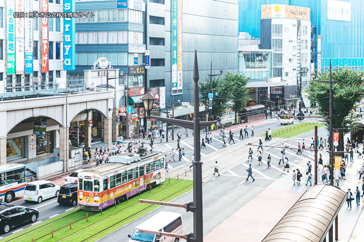 熊本市内の写真